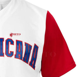 Nueva llegada Ropa deportiva 100% Tela de poliéster Uniforme de béisbol Mejor precio Uniforme de béisbol - Product Image 6