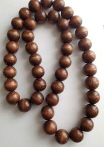 Quick Response <b>Direct</b> From Factory Wholesale Price High Quality Wood <b>Beads</b> Necklace Jewelry for Women for Christmas Wedding Gift - Product Image 5