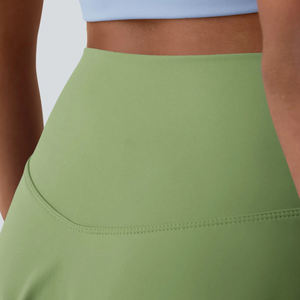 Jupe de tennis de badminton pour femmes, entraînement, course à pied, fitness, short de sport pour femmes, jupe de tennis extensible à double couche avec poches - Product Image 5