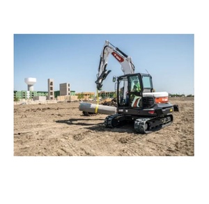 Excavatrice Bobcat E88 d'occasion à vendre, entièrement fonctionnelle avec accessoires, idéale pour la construction, l'aménagement paysager et les travaux d'excavation - Product Image 5