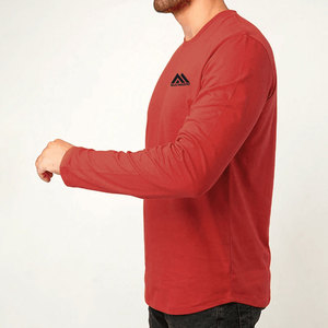 Nouveauté Chemise à manches longues bonne qualité col rond chemises à manches longues chemise à manches longues taille personnalisée à vendre - Product Image 3