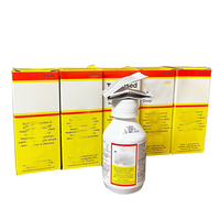 Bouteilles Linctus légères Honghu H-02 blanches, couleur personnalisée, 125 ml, en PET et PP, avec bouchon à vis, sérigraphiées, ensemble complet