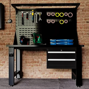 Armoire à outils en métal multifonctionnelle robuste pour établi armoires de garage atelier de stockage modulaire - Product Image 4