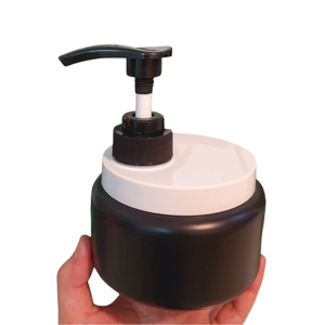 กระปุกครีมบำรุงผิวกาย400มล. กระปุกใส่เครื่องสำอางพลาสติกสำหรับขัดตัวครีมพร้อมปั๊มฝาเกลียวจากโรงงานเวียดนาม - Product Image 2