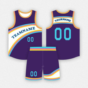 Ensemble maillot réversible à séchage rapide uniforme de basket-ball à sublimation personnalisée maillots double couche - Product Image 3