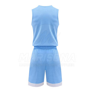 Uniforme de Baloncesto Reversible de Material Duradero, MOQ Bajo, Marca Privada, Uniforme de Baloncesto Reversible Más Vendido - Product Image 4