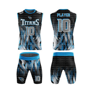 Uniformes 7V7 Football scolaire sublimé 7on7 Compression 7 sur 7 uniformes personnalisés de qualité Uniformes de football ODM paquet personnalisé - Product Image 2