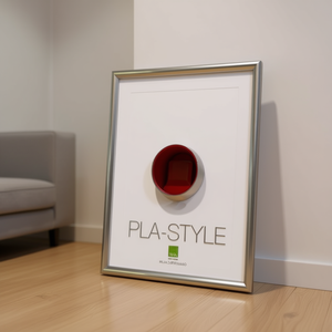 Marco de Plástico Estilo PLA BÁSICO 70x100cm en Plata Metálica para Modelos Bubola y Naibo PLA01 AACR26 - Product Image 3