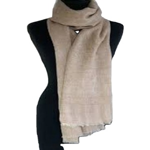 Écharpe en cachemire pur 100% châle foulards indiens du Cachemire couleur personnalisée la plus populaire hijabs doux femmes musulmanes - Product Image 1