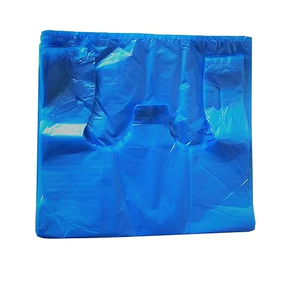 Venta al por mayor, logotipo personalizado, reutilizable, llevar bolsas para camisetas, supermercado con impresión en huecograbado - Product Image 6