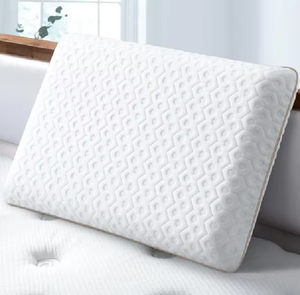 Almohada con relleno de espuma viscoelástica y tela exterior blanca para maximizar la comodidad mientras duerme, precio al por mayor de La India - Product Image 1