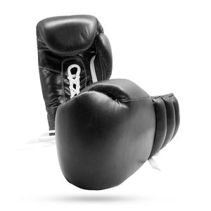 Gants de boxe en cuir de vachette véritable High Breathable Training Gear for Kick Boxing Logo personnalisable Tailles 6oz Business Gym - Product Image 6