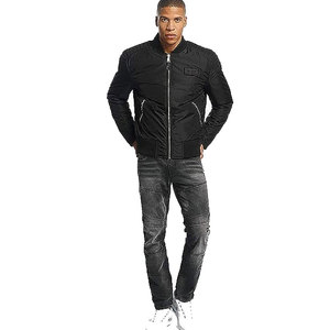 Nouveau modèle Veste bombardier personnalisée en gros Veste bombardier matelassée pour homme avec capuche Blouson bombardier blanc manteau pour homme - Product Image 3