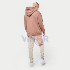 Sudadera con Capucha Extra Grande para Hombre, 100% Algodón, Felpa Francesa Gruesa, Logotipo Personalizado Bordado, Hombros Caídos, Invierno 2026 - Product Image 3