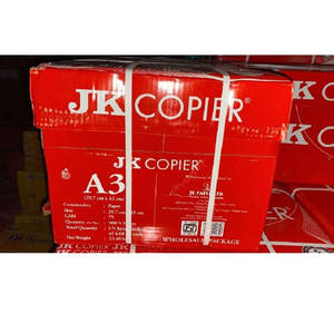 Vente en gros de papier copieur JK A4 en vrac papier de copie 70 g/m² 75 g/m² 80 g/m² haute luminosité fournisseur de papier de copie d'impression de bureau d'école de qualité supérieure - Product Image 1