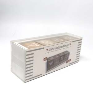Wooden Desk <b>Calendar</b> with Year Countdown Day Counter Table Printing Paper <b>Calendar</b> for Office Use Clock & Promotion - Product Image 2