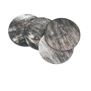 Horn Coasters Best Quality Kitchenware Tabletop Natural Horn Coasters Hot Selling Horn Coasters for Accessories Mats & <b>Pads</b> - Product Image 2