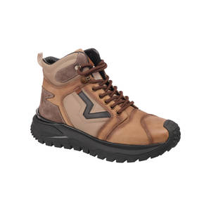 M869 Men's Lace-up Sport Trekking Boots Genuine Leather Slip Resistant Casual Walking Footwear - Product Image 2