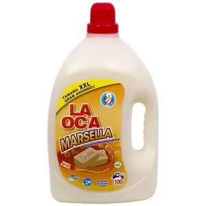 Son derece etkili üst satış yüksek kalite İspanya'da yapılan sıvı çamaşır deterjanı LA OCA MARSELLA toptan için 5 litre paketi