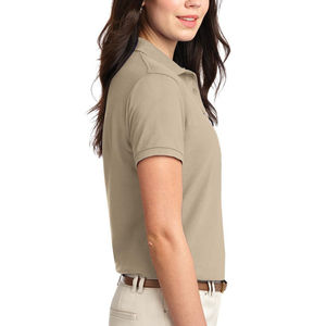 Nueva Camiseta Polo sin Mangas para Mujer, Ropa de Moda, Camiseta Polo de Golf con Logotipo de Servicio OEM, Camiseta Polo de Mujer 100% Algodón - Product Image 5