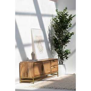 Unité TV rotin deux portes - Product Image 5