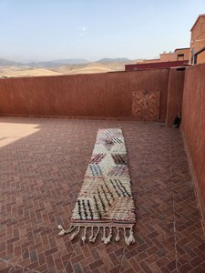 Alfombra Kilim de Lana Bohemia Hecha a Mano, Tapete Decorativo con Patrón Tribal, para Oración, Viajes, Campamento, Cumpleaños, Picnic - Product Image 2