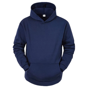 Ensemble de sport d'hiver pour homme personnalisé, vêtements de sport décontractés à capuche avec motif imprimé uni, nouveau design, survêtement actif - Product Image 2