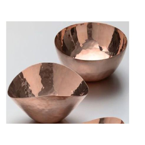 Nouvel arrivage Bol élégant en métal et cuivre Accessoire exclusif pour la maison de haute qualité Meilleur prix pour les occasions de fête - Product Image 3
