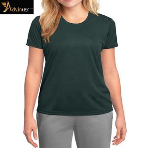 Camisetas de poliéster para mujer, camiseta para mujer de buena calidad, camisa para mujer joven, ropa informal - Product Image 2