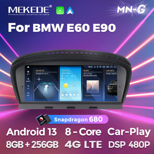 MEKEDE 8.8 Pollici Snapdragon 680 8 Core CarPlay Wireless per BMW <span class=keywords><strong>Serie</strong></span> 3 E90 E91 <span class=keywords><strong>Serie</strong></span> 5 E60 2004-2011 Autoradio - Product Image 1
