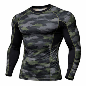 PASAKYA UPF50 Camiseta de Protección Solar Ecológica Antibacteriana Transpirable de Secado Rápido de Poliéster y Spandex para Jiu Jitsu MMA, Color Personalizado, Manga Larga - Product Image 2