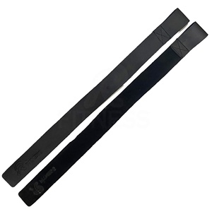 Correas de Muñeca Ajustables de Cuero Nubuck y Neopreno RC Fitness Wear para Levantamiento de Pesas en el Gimnasio, Unisex, Ecológicas - Product Image 4