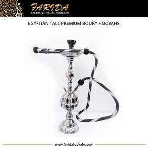 Meilleure vente Farida égyptien grand Premium Boury narguilés luxe fait à la main Design Unique de haute qualité en laiton laque boîtes de gros - Product Image 4