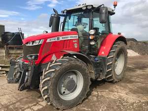 Tractor agrícola exclusivo Massey Ferguson 6718S - Product Image 2