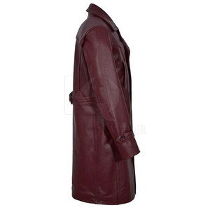 Abrigo de Cuero para Hombre 2026, Estilo Largo y Duradero, Ajuste Cómodo, Ideal para Conjuntos de Invierno, Moda Formal - Product Image 5