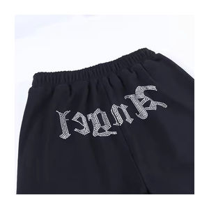 Pantalones Deportivos Personalizados para Hombre con Pedrería, Marca Privada, Corte Recto, Casuales, de Lona, Transpirables, de Secado Rápido para Uso en Exteriores - Product Image 6