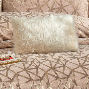 Ensemble de couvre-lit Guzide ELIZ 4 pièces classique en chenille 100% tissée, rayé, teint en fil, lavable, anti-acariens, taille King - Product Image 4