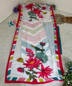 Pakistani Bridal Wedding LehengaCholi <b>for</b> Girls in Rajasthani Style with Pearl Work Blouse - Product Image 4