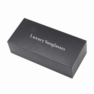 Étui à lunettes en papier de carton d'impression couleur noir blanc haut de gamme personnalisé emballage de cadeau boîtes d'emballage de lunettes pour boîte de lunettes de soleil - Product Image 5