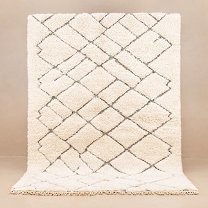 พรมโมร็อกโก Beni Ourain,พรมโมร็อคโคพรม Berber พรมโมร็อกโกทำมือสี - Product Image 4