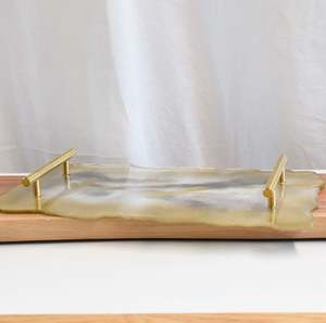 Elegante bandeja de acrílico para comida rápida, diseño personalizado único, Ideal para el hogar, Hotel y restaurante, accesorios de cocina - Product Image 2