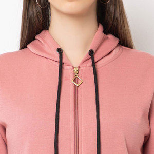 High Quality Women's Casual Zipper Hoodies New Arrival Comfortable Fully Customized <b>Winter</b> <b>Top</b> with Front Logo - Product Image 5