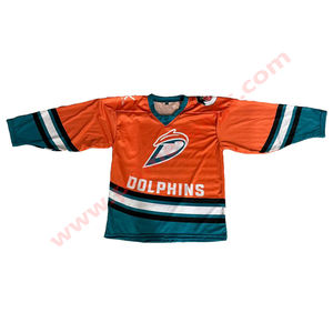 Jersey de Hockey sobre Hielo Profesional con Logotipo Personalizado, 100% Poliéster, Unisex para Adultos, MOQ Bajo, Servicio OEM Disponible, PRIME PB-5001 - Product Image 6