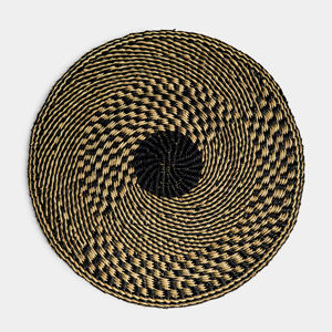 แผ่นรองหญ้าทะเลสีดำเป็นมิตรต่อสิ่งแวดล้อมแผ่นรองจานทำจากเวียดนามขายส่ง - Product Image 1