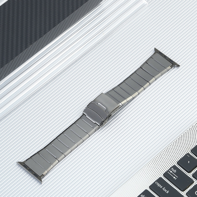 Coolyep Luxury T5 Titanium Watch Band Breathable 49/45/44/42/38/40/41MM Watch Straps for Apple Watch Ultra 2/1 Series Wholesale