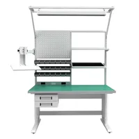 Mesa de Trabajo ESD de Calidad para Técnicos Eléctricos/Electrónicos para Laboratorio y Fábrica / Ingeniería de Uso Pesado