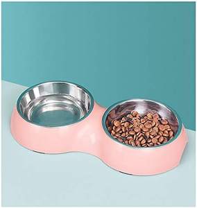 Bol en acier inoxydable pour animaux de compagnie, imprimé, international avec Base en mélamine, nouveau, moderne, de meilleure qualité - Product Image 1