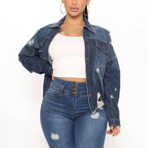 Nouveau design Vestes en jean 100% coton pour femmes design personnalisé Veste en jean d'usine de bonne qualité - Product Image 5