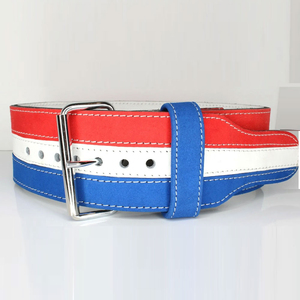 เข็มขัดยกหัวเข็มขัดง่ามแบบหัวเดียวปรับแต่งได้เข็มขัดฝึกออกกำลังกายฟิตเนสปรับโลโก้ได้จากปากีสถาน - Product Image 5