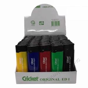 Briquet Cricket Rechargeable Original avec Logo Personnalisé, Briquet Cricket Fantaisie, Briquet Cricket Jetable en Plastique - Product Image 2